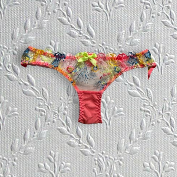 agent provocateur zuri pink multicolor brief - Picture 5 of 7